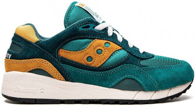 Saucony Shadow 6000 low-top sneakers Groen