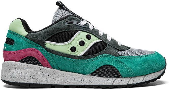 Saucony Shadow 6000 low-top sneakers Groen