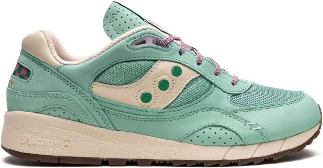 Saucony Shadow 6000 low-top sneakers Groen