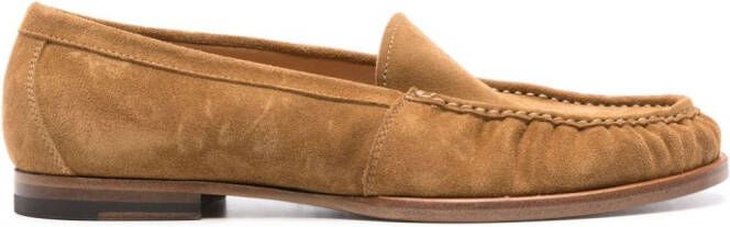 Scarosso Alain suede loafers Bruin