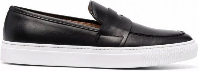 Scarosso Alberto penny loafers Zwart