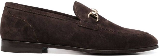 Scarosso Alessandra suède loafers Bruin