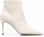 Scarosso Anya leren laarzen Beige - Thumbnail 1