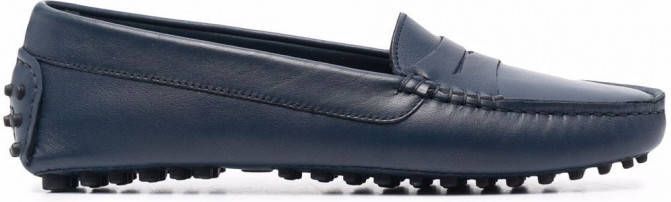 Scarosso Ashley loafers met ronde neus Blauw