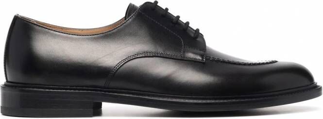 Scarosso Chuck leren derby schoenen Zwart