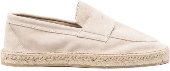 Scarosso Diego suede espadrilles Beige