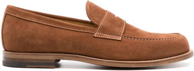 Scarosso Edward suède loafers Bruin