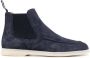 Scarosso Eugenia suède enkellaarzen Blauw - Thumbnail 1