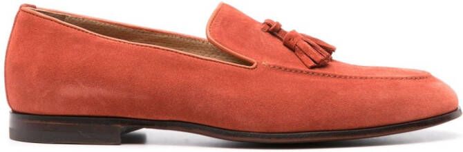 Scarosso Flavio suède loafers Oranje