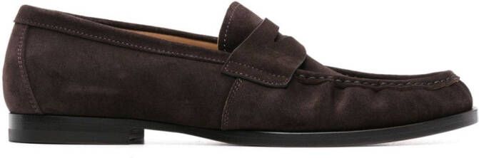 Scarosso Fred suède loafers Bruin