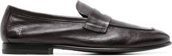 Scarosso Gregory leather loafers Bruin