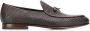 Scarosso Henri geweven loafers Bruin - Thumbnail 1