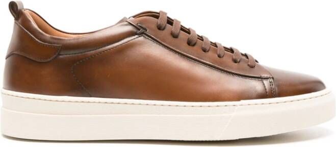 Scarosso Joseph leren sneakers Bruin