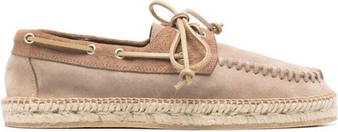 Scarosso Kai suede espadrilles Beige