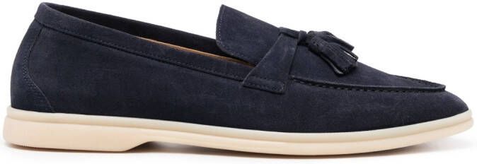 Scarosso Leandro loafers met kwastje Blauw