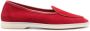 Scarosso Livia suède loafers Rood - Thumbnail 1