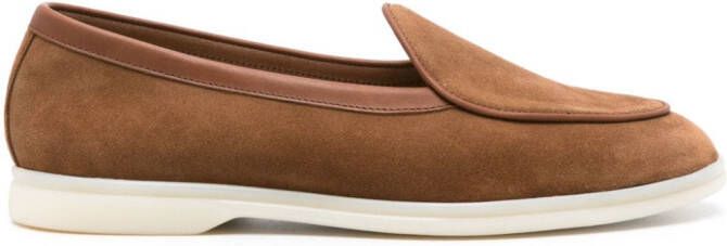 Scarosso Livio suede loafers Bruin