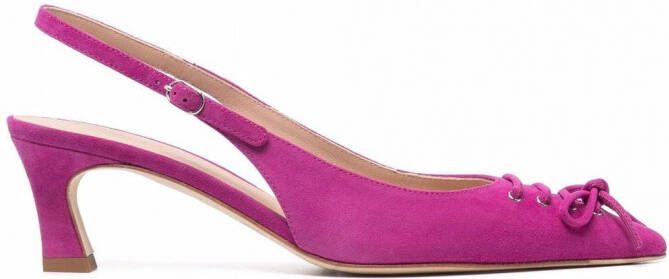 Scarosso Livv suède pumps Roze