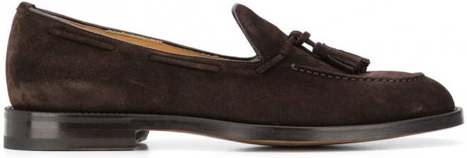 Scarosso Loafers met kwastje Bruin