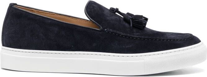 Scarosso Loafers met kwastjes Blauw