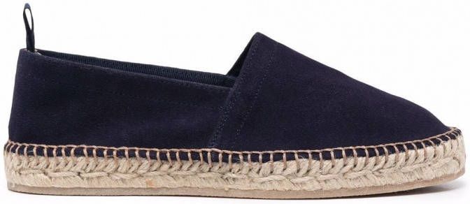 Scarosso Lola gevlochten espadrilles Blauw