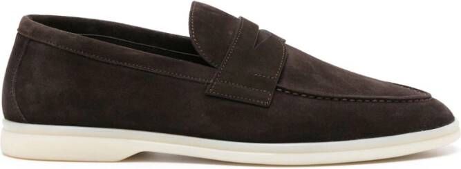 Scarosso Luciano suede loafers Bruin