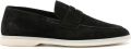 Scarosso Luciano suède loafers Zwart - Zwart