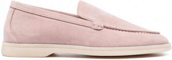 Scarosso Ludovica loafers met ronde neus Roze