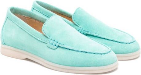 Scarosso Ludovica suède loafers Blauw