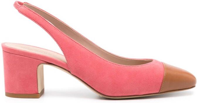 Scarosso Miranda 65 slingback pumps Roze