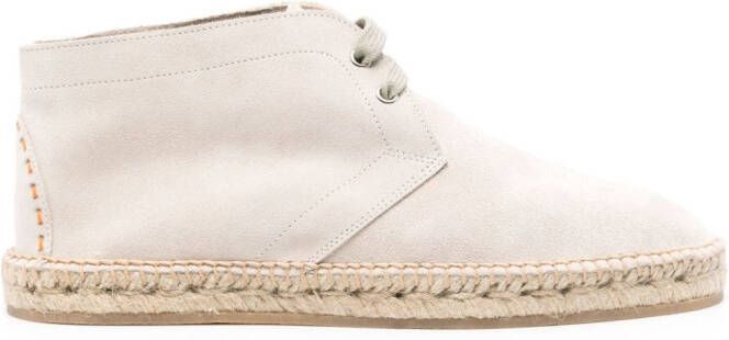 Scarosso Mojave suede espadrilles Beige