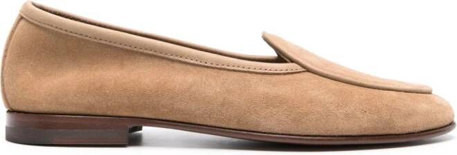 Scarosso Nele suède loafers Bruin