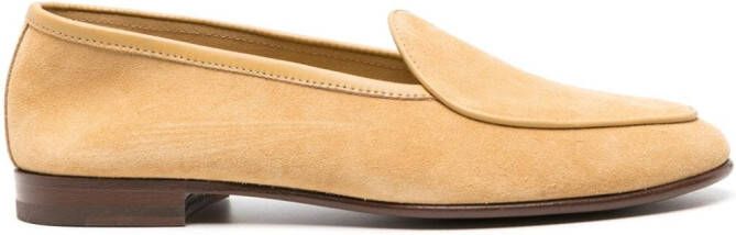 Scarosso Nils suède loafers Beige