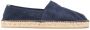 Scarosso Pablo effen espadrilles Blauw - Thumbnail 1