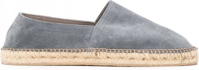 Scarosso Pablo effen espadrilles Grijs