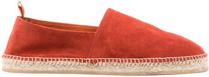 Scarosso Pablo suède espadrilles Rood