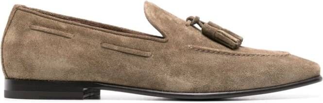 Scarosso Rodolfo suède loafers Beige