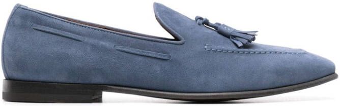 Scarosso Rodolfo suède loafers Blauw