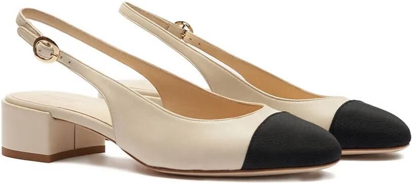 Scarosso 35 mm Coco pumps Wit