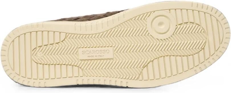 Scarosso Alvise geweven suède sneakers Bruin - Foto 4