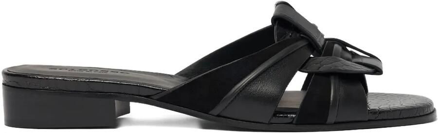 Scarosso Anna slippers Zwart