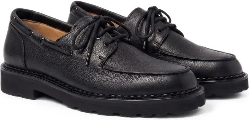 Scarosso Arthur leren bootschoenen Zwart - Foto 4