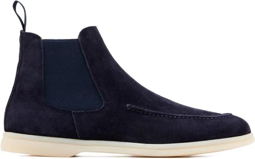 Scarosso Eugenia Chelsea laarzen met stiksel Blauw