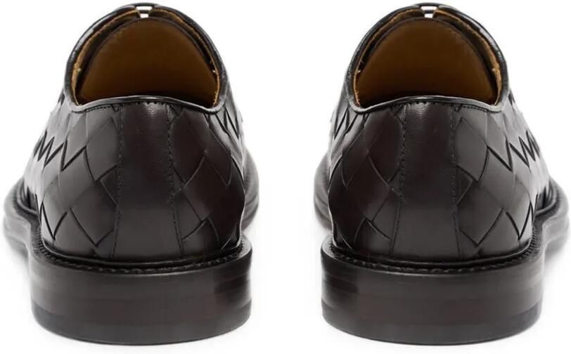 Scarosso Harry geweven leren derbyschoenen Bruin - Foto 3