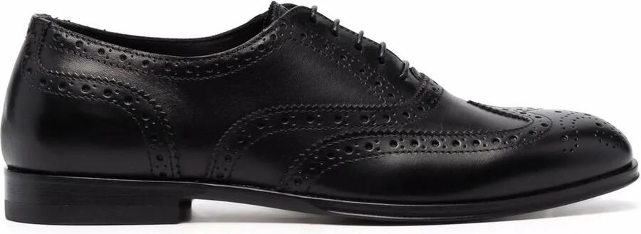 Scarosso Judy brogues met veters Zwart