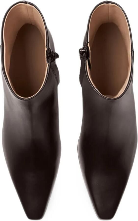 Scarosso Kitty pointed-toe ankle boots Bruin - Foto 4