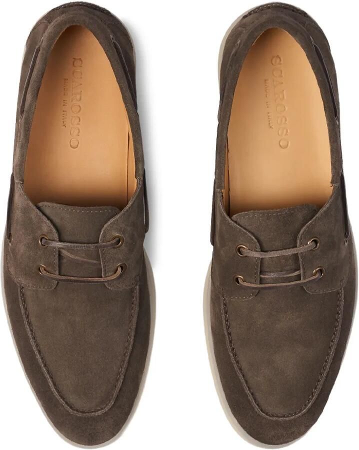 Scarosso Leren bootschoenen Bruin - Foto 2