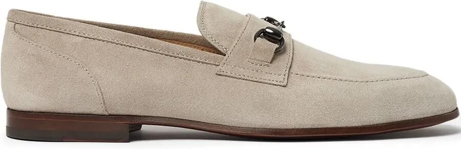 Scarosso Leren loafers Beige