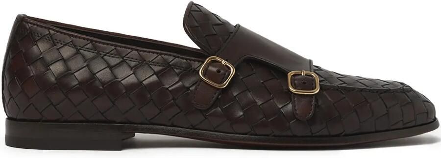 Scarosso Leren loafers Bruin