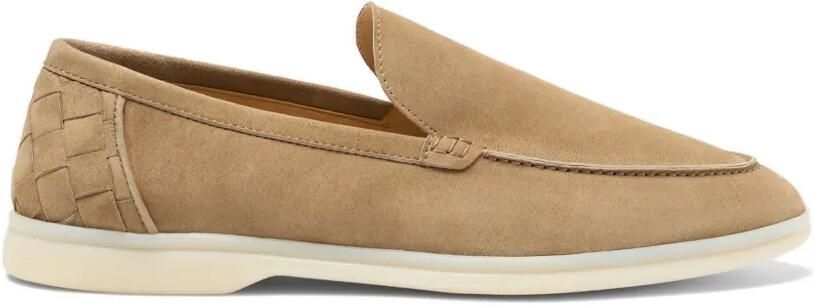 Scarosso Ludovico suède loafers Beige